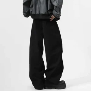 Alternative view of Solid Color Straight Machete Jeans