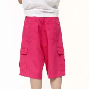 Alternative view of Denim Shorts Wide Leg Vintage Washed jorts