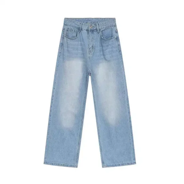 Vintage Straight Wide Leg Jeans - Image 6
