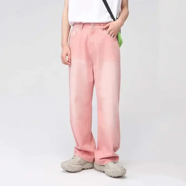 Vintage Straight Wide Leg Jeans - Image 3