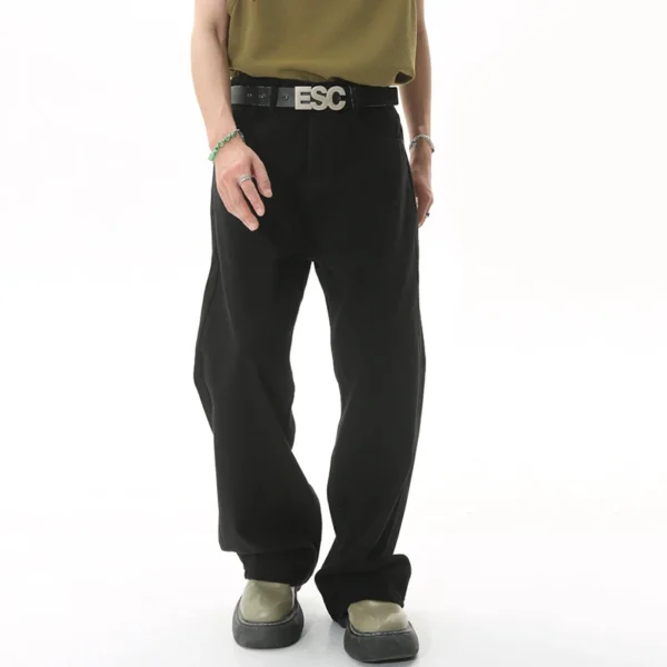 Straight Loose Wide Leg Jeans - Image 3