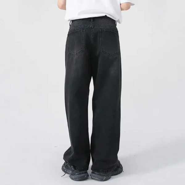 Vintage Straight Wide Leg Jeans - Image 2