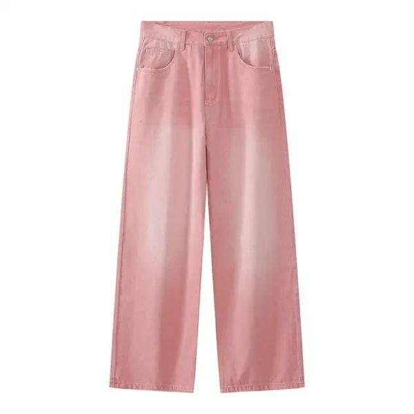 Vintage Straight Wide Leg Jeans - Image 7