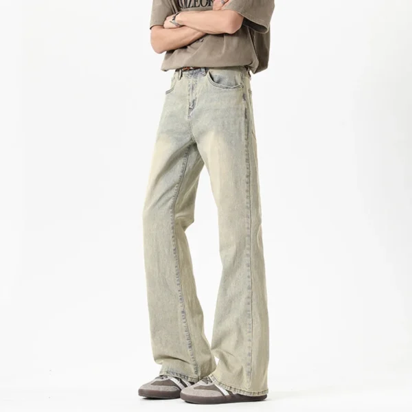 Vintage Gradient Bootcut Jeans - Image 2