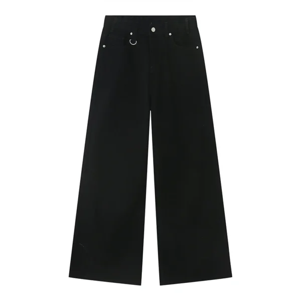 Vintage Distressed Baggy Wide Leg Jeans - Image 11