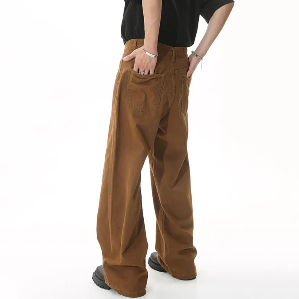 Straight Loose Wide Leg Jeans - Image 5