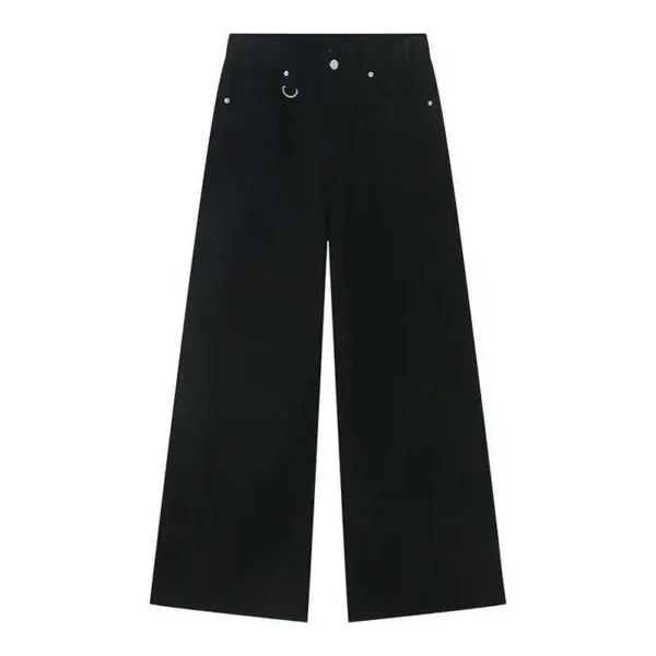 Cleanfit Solid Color Straight Wide Leg Jeans - Image 10