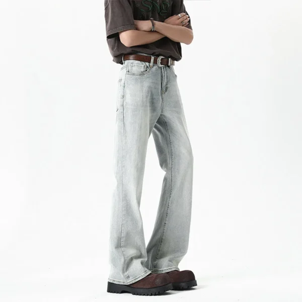 Vintage Gradient Bootcut Jeans - Image 3