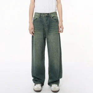 Vintage Straight Wide Leg Jeans