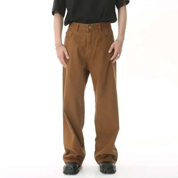Straight Loose Wide Leg Jeans - Image 4