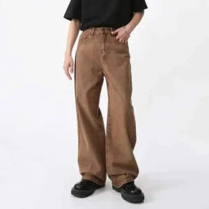Alternative view of Vintage Coffee Wide Leg Jeans